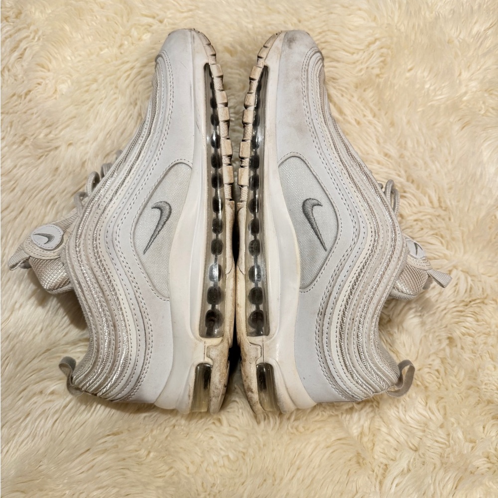Nike White and Gray Athletic Shoes